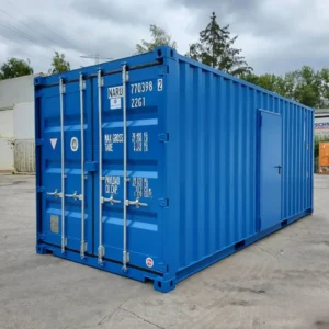 20 fuss lagercontainer mit seitentür