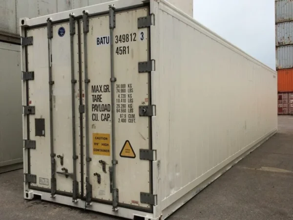 40-Fuß High-Cube Kühlcontainer (Reefer)